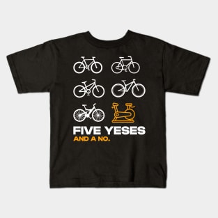 All Bicycle Types Kids T-Shirt